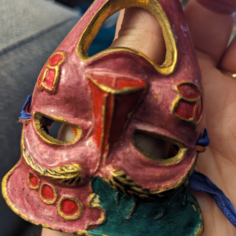 Colorful Decorative Mask - Picture 3 of 3